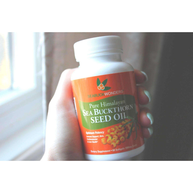 Sea Buckthorn Seed Oil Softgels - SeabuckWonders sea buckthorn products